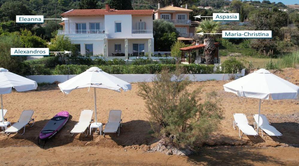 Alekos Beach Houses-Alekos Beach Complex Lixúri Exterior foto